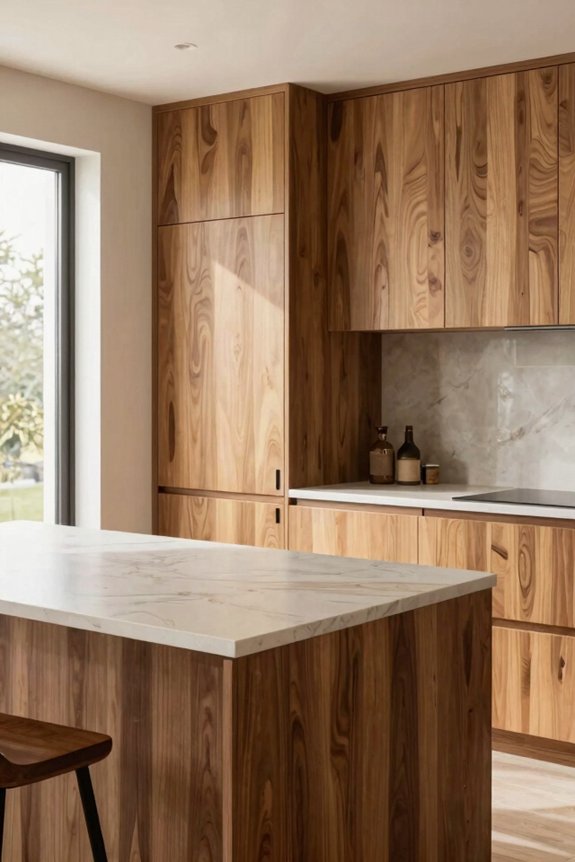 light oak and walnut harmony