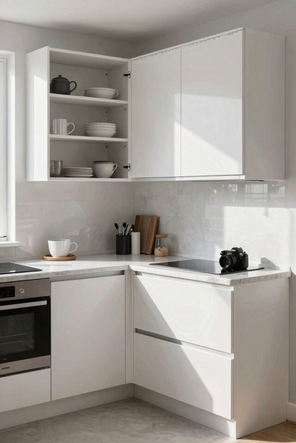 measuring planning compact kitchen layout