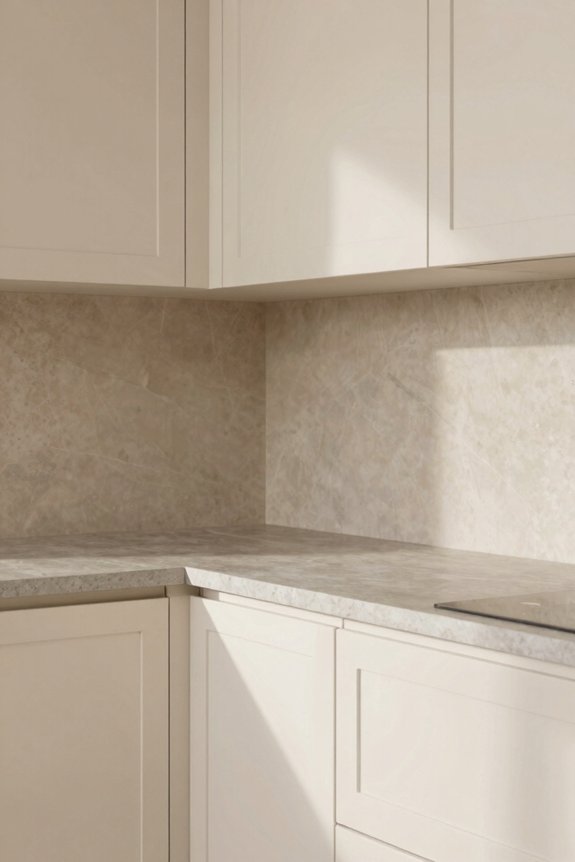 neutral layering cream beige gray harmony