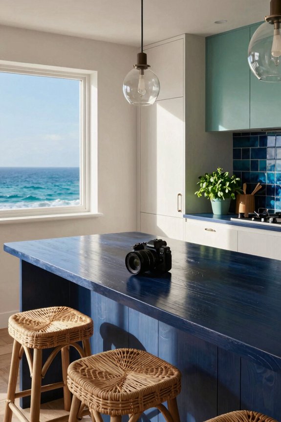 ocean blues with coastal depth and contrast ppina
