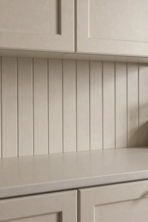 3 Beadboard Backsplash Styles That Transform Your Kitchen 2 painted beadboard with matching cabinets