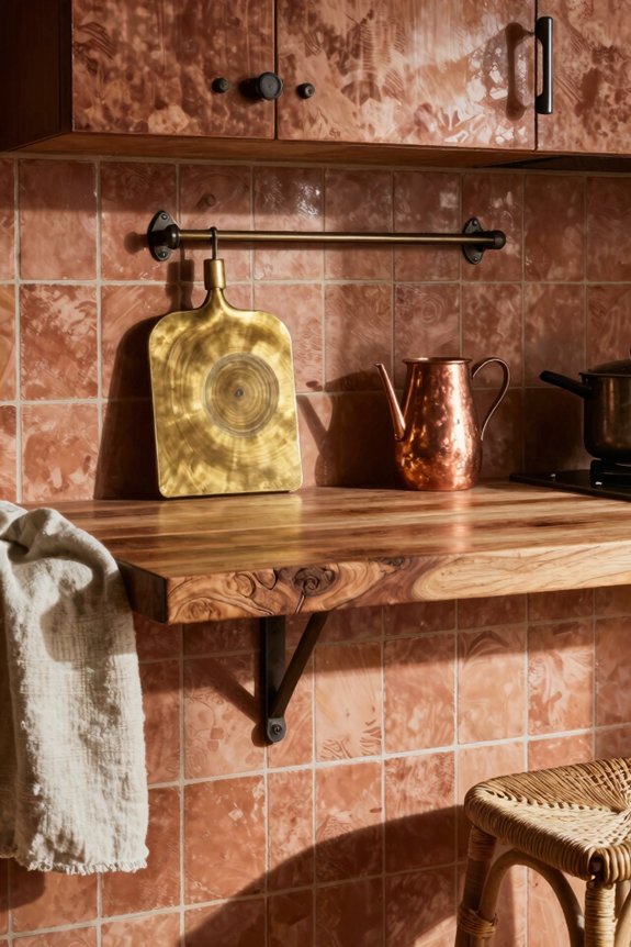 patina metals meet natural warmth