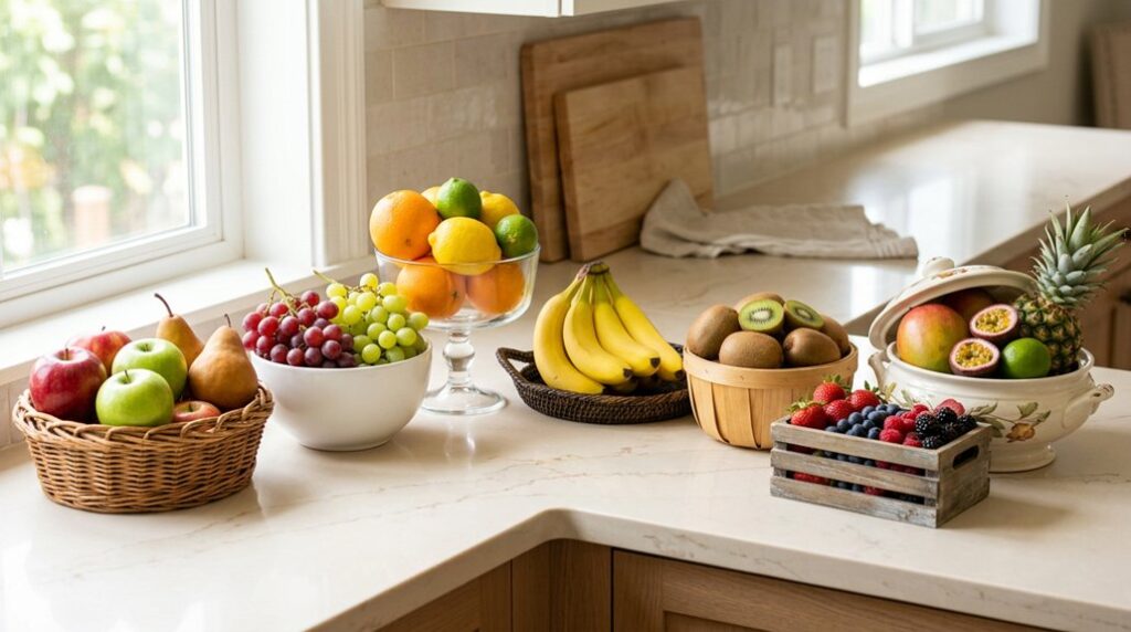seven fruit basket organization ideas