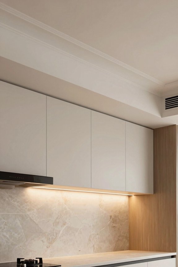 soffit redesign over cabinet bulkhead