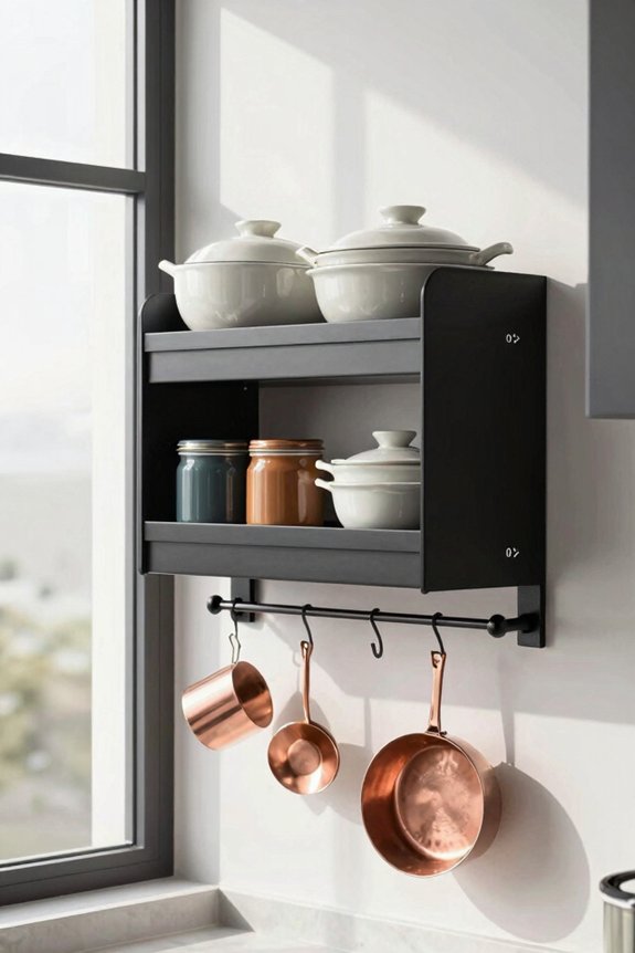 stackable extendable cookware racks restore organization