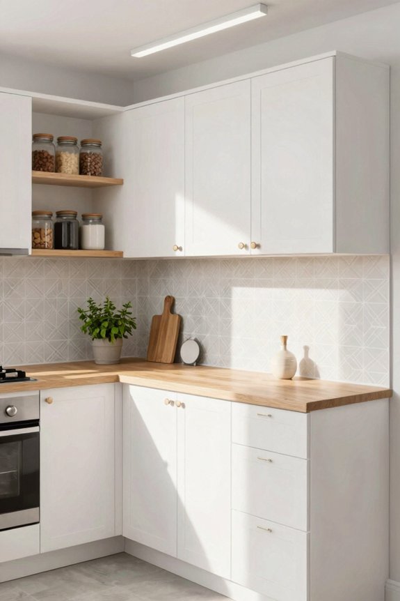 swap hardware install peel and stick backsplash