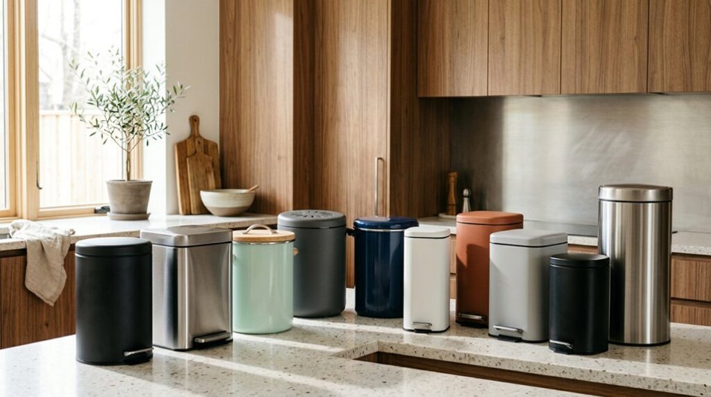 ten kitchen trash can ideas