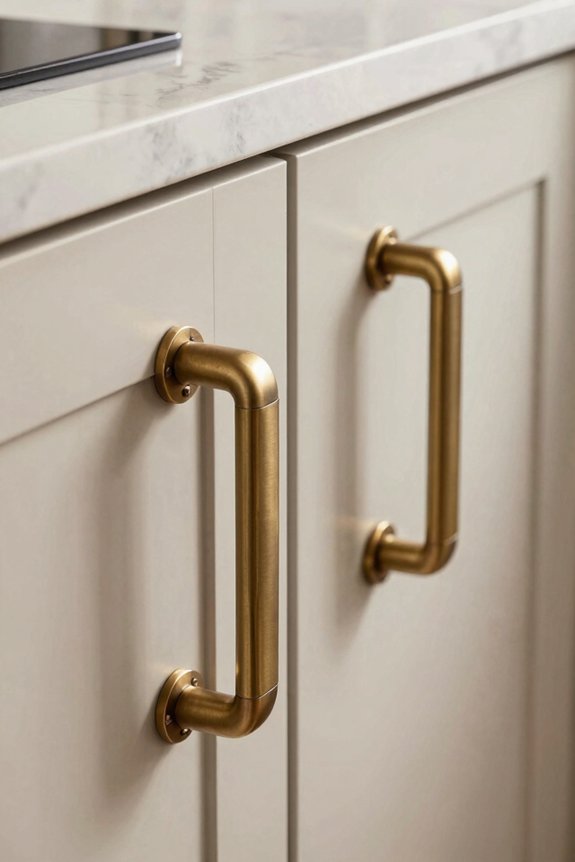 unlacquered brass ages beautifully