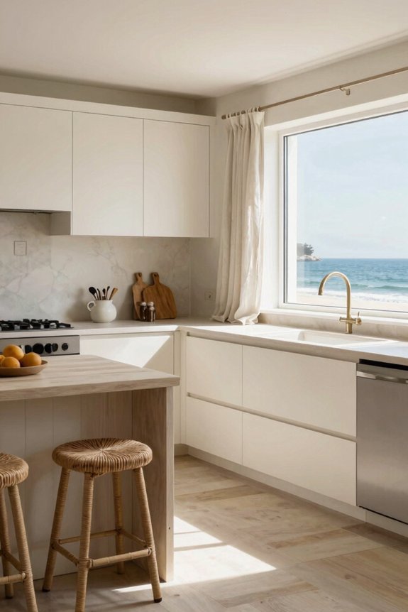 warm whites set coastal foundation